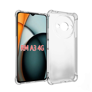 Xiaomi Redmi A3 2024 Back Cover Transparent Bumper Case For Redmi A3