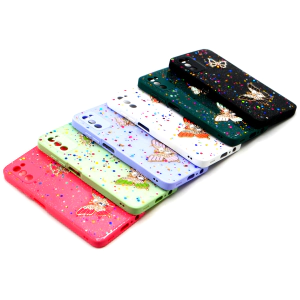 Samsung A03s Back Cover Fancy Glitter Butterfly Style Cover Case For A03s