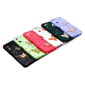 Vivo Y16 Back Cover Fancy Glitter Butterfly Style Cover Case For Vivo Y16