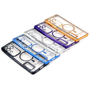 Vivo V30 Pro Back Cover Soft Multi Chrome Border Camera Protection Cover For V30 Pro