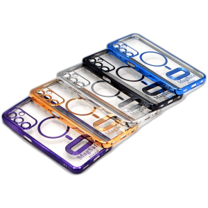 Samsung A25 Back Cover Soft Multi Chrome Border Camera Protection Cover For Galaxy A25