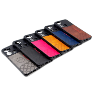 iTel P40 Back Cover Multicolour Soft Leather Case For iTel P40