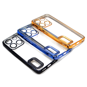 iTel A05s Back Cover Soft Multi Chrome Border Camera Protection Cover For iTel A05s