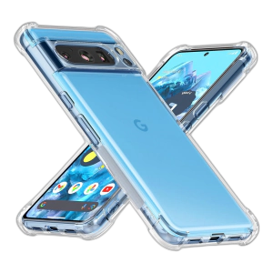 Google Pixel 8 Pro Back Cover Transparent Bumper Case For Google Pixel 8 Pro