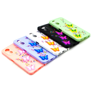 Oppo A38 Back Cover Fancy Still Glitter Style Cover Case For Oppo A38