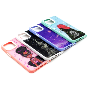 Apple iPhone 13 Pro Max Back Cover Fancy Still Glitter Style Cover Case For iPhone 13 Pro Max