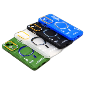 OnePlus 9 Back Cover Multicolour Soft Puff Case For OnePlus 9