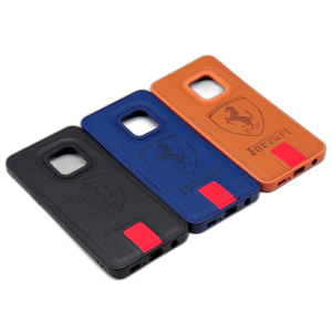 Samsung S9 Back Cover Multicolour Soft Ferrari Style Leather Case For Samsung S9