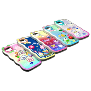 Oppo A5s Back Cover Fancy Doll Design Wave Style Cover Case For Oppo A5s