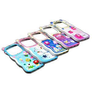 Tecno Camon 30 Back Cover Fancy Doll Design Wave Style Cover Case For Tecno Camon 30