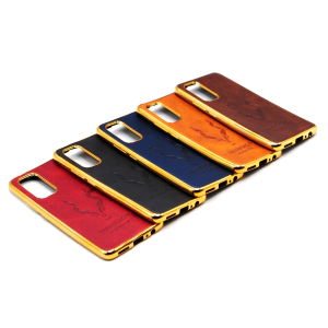 Vivo V19 Back Cover Leather Style Soft Case For Vivo V19