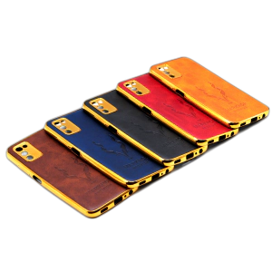 Samsung A02s Back Cover Leather Style Soft Case For Samsung A02s