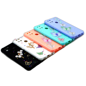 Oppo A15 Back Cover Fancy Glitter Butterfly Style Cover Case For Oppo A15