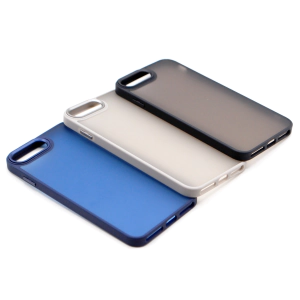 Apple iPhone 8 Plus Back Cover Smoky Matte Soft Case For Apple iPhone 8 Plus