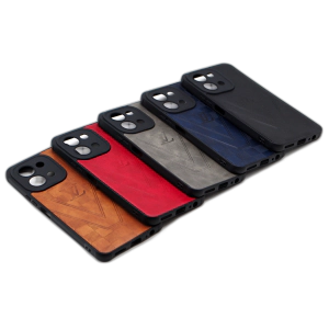 Vivo Y28 4G Back Cover Leather Style Soft Case For Vivo Y28 4G