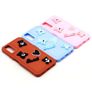 Vivo Y20A Back Cover Fancy Heart Glitter Sweet Style Cover Case For Vivo Y20A