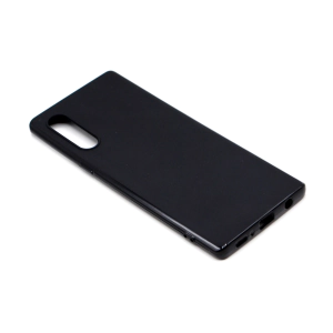 LG Velvet Back Cover Soft Plain Black Case For LG Velvet