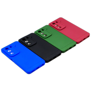 Infinix Hot 50 Back Cover Multicolour Soft Camera Protection Case For Hot 50