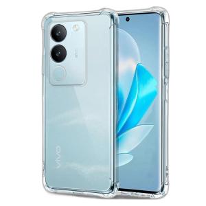 Vivo V29e Back Cover Transparent Extra Bumper Anti Shock Soft Crystal Clear Case For Vivo V29e