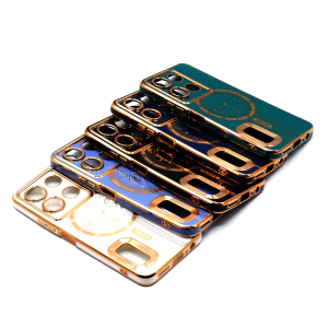 Infinix Note 30 Back Cover Soft Multi Golden Border Camera Protection Cover For Infinix Note 30