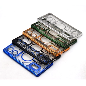 iTel S23 Plus Back Cover Soft Multi Chrome Border Camera Protection Cover For iTel S23 Plus