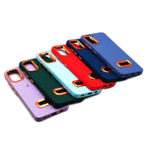 Samsung A51 Back Cover Soft Multi Golden Border Camera Protection Cover For Samsung A51