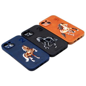 Apple iPhone 14 Back Cover POLO Design Leather Type Soft For iPhone 14