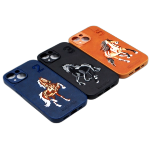 Apple iPhone 15 Back Cover POLO Design Leather Type Soft For iPhone 15