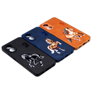 Oppo A18 Back Cover POLO Design Leather Type Soft For Oppo A18