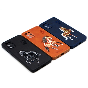 OnePlus 8T Back Cover POLO Design Leather Type Soft For 1+8T