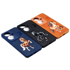 Oppo Reno 11F Back Cover POLO Design Leather Type Soft For Reno 11F