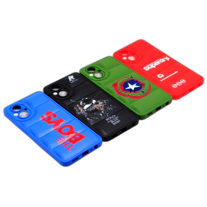 Oppo F21 Pro 5G Back Cover Multicolour Soft Puff Case For F21 Pro 5G