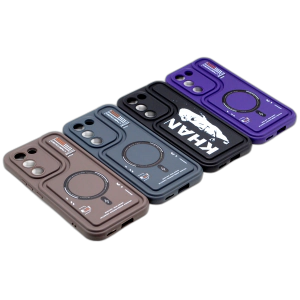 Vivo Y100 4G Back Cover Multicolour Soft MagSafe Printed Stylish Case For Vivo Y100 4G