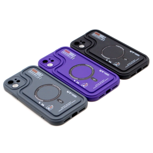 Apple iPhone 11 Back Cover Multicolour Soft MagSafe Printed Stylish Case For iPhone 11