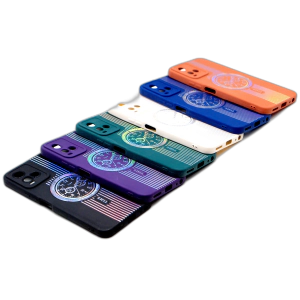 Vivo Y21A Back Cover Multicolour Soft Silicon Case For Vivo Y21A