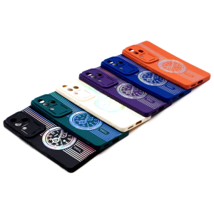 Vivo V30 Pro Back Cover Multicolour Soft Silicon Case For Vivo V30 Pro