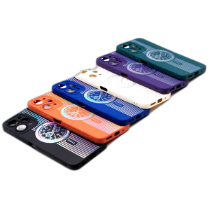 Xiaomi Redmi 12 Back Cover Multicolour Soft Silicon Case For Redmi 12