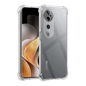 Vivo V40 Back Cover Transparent Extra Bumper Anti Shock Soft Crystal Clear Case For Vivo V40