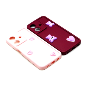 Realme C61 Back Cover Soft Muticolour Ladies Case For Realme C61