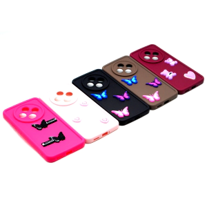 Oppo Reno 12F Back Cover Soft Muticolour Ladies Case For Reno 12F