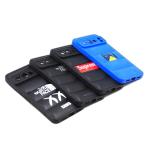 Google Pixel 8 Pro A+ Quality Back Cover Multicolour Soft Puff Case For Pixel 8 Pro