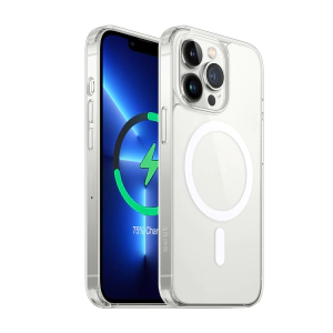 Iphone 14 Pro Max A+ Quality Back Cover Magnatic Magsafe Transparent Case For Iphone 14 Pro Max