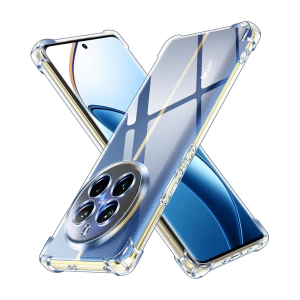 Realme 12 Plus 5G Back Cover Transparent Extra Bumper Anti Shock Soft Crystal Clear Case For Realme 12 Plus 5G