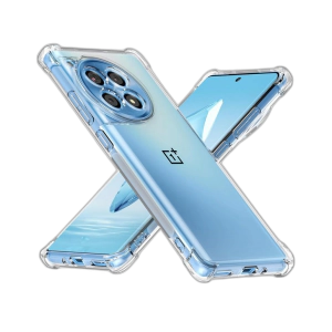 OnePlus 12 Back Cover Transparent Extra Bumper Anti Shock Soft Crystal Clear Case For OnePlus 12