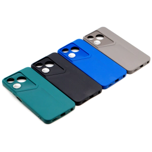 Infinix Smart 8 Back Cover Multicolour Soft Matte Camera Protection Case For Smart 8