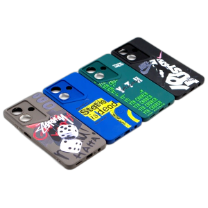 Oppo A3x Back Cover Multicolour Soft Matte Camera Protection Case For Oppo A3x