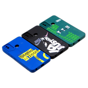 Tecno pop 4 Back Cover Multicolour Soft Matte Camera Protection Case For Pop 4