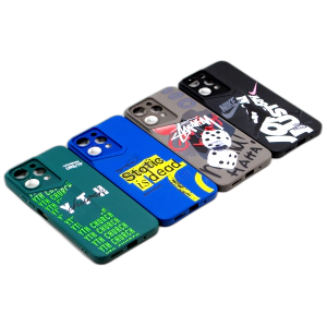 Xiaomi Redmi 12 Back Cover Multicolour Soft Matte Camera Protection Case For Redmi 12