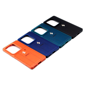 Infinix Zero 30 Back Cover Multicolour Soft Ferrari Logo Style Leather Case For Infinix Zero 30