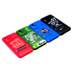 Vivo V21e Back Cover Multicolour Soft Puff Case For Vivo V21e